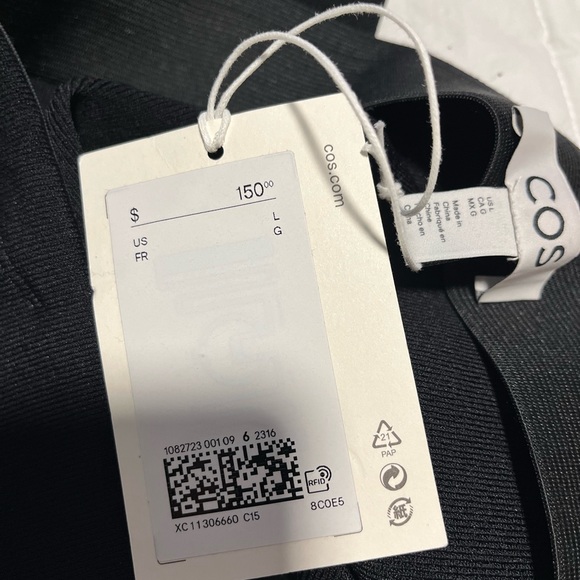 COS Classic Black Pencil Skirt - Picture 4 of 5